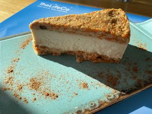 Raw carrot cake  at TheLifeCo Akra Antalya Wellbeing and Detox Center in Antalya