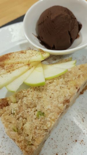 apple raw cake at TheLifeCo Akra Antalya Wellbeing and Detox Center in Antalya