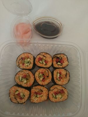 Sushi at TheLifeCo Akra Antalya Wellbeing and Detox Center in Antalya