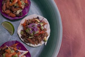 BBQ Tacos at The LifeCo Detox in Phuket