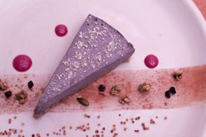 Blueberry Cheesecake at The LifeCo Detox in Phuket