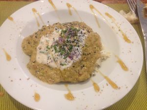 dhal hindu  at Yanten Veggie Bar in Madrid