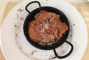 Mousse  at Yanten Veggie Bar in Madrid