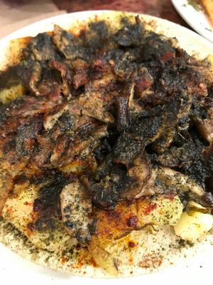 “Pulpo”  at Yanten Veggie Bar in Madrid