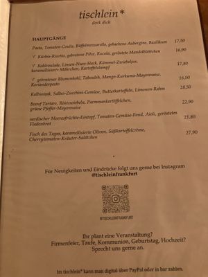   at Tischlein Deck Dich in Frankfurt