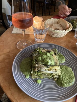 vegan lasagna  at Tischlein Deck Dich in Frankfurt