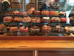 Display at PVDonuts in Providence