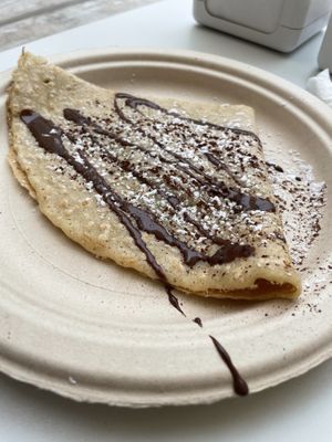 Chocolate crepe  at Joya Canti di Stagione in Polignano A Mare