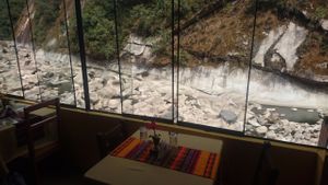 River view  at Los Andes in Aguas Calientes