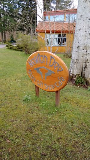 Where you are  at Newton Dee Store in Aberdeen