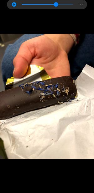 choc lavender caramel bar at Confectionery! in New York City