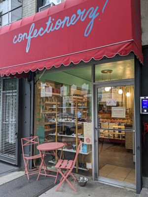 view from outside at Confectionery! in New York City