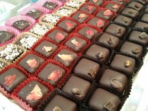 caramel, ginger, coconut, mixed chocolates at Confectionery! in New York City