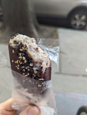 Caramel ice cream - wow! at Confectionery! in New York City