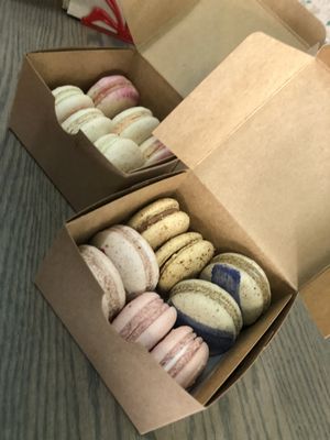 Rose, chai, s’mores, strawberry milk, creamsicle, pomegranate  peppercorn, list at Confectionery! in New York City