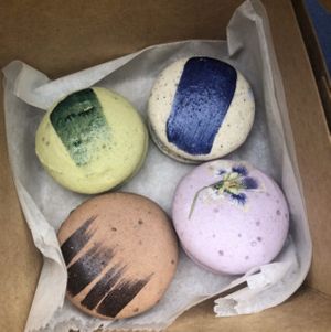 Colorful Vegan Macarons!  at Confectionery! in New York City