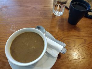 Yum yum soup at Shangri-La Vegan - Telegraph in Oakland