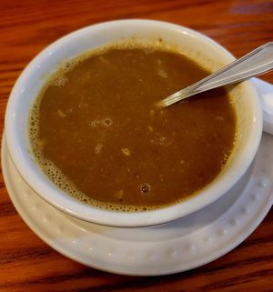 Soup at Shangri-La Vegan - Telegraph in Oakland