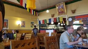 inside at Shangri-La Vegan - Telegraph in Oakland