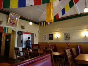 dining room  at Shangri-La Vegan - Telegraph in Oakland