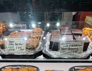 oat bars and brownies (Laurelle’s)  at Granville Island Public Market in Vancouver