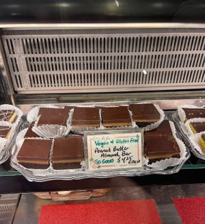 peanut butter bars (Laurelle’s)  at Granville Island Public Market in Vancouver