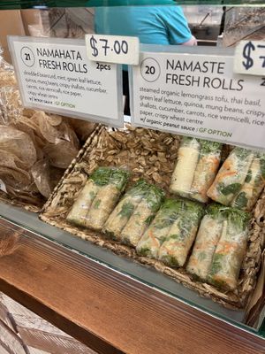 pretty fresh rolls at Chau’s    at Granville Island Public Market in Vancouver