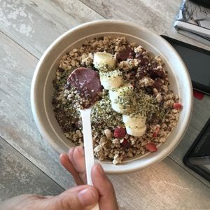 acai bowl at Aloha Smoothie Co. in Cape May