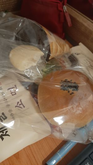 Sweets at Haemil Bakery in Seoul