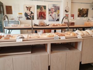 good selection at Haemil Bakery in Seoul