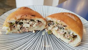 부추만두빵 at Haemil Bakery in Seoul