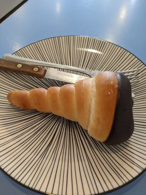 Choco cream at Haemil Bakery in Seoul