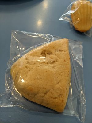 Lemon scone at Haemil Bakery in Seoul