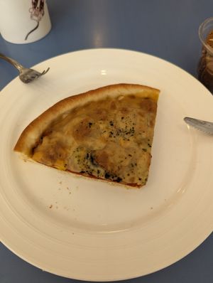 Pizza at Haemil Bakery in Seoul