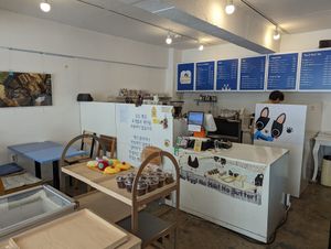 Indoor at Haemil Bakery in Seoul