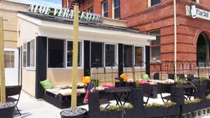 Charming place on corner of Center & Church St at Aloe Vera's Eatery in Fredonia