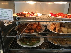 Young tau foo (vegan) at I Love Veggie Steamboat in Kepong