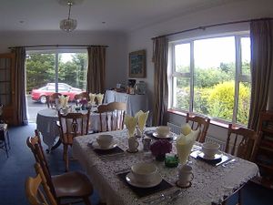 Breakfast area at Rise & Shine in Westport