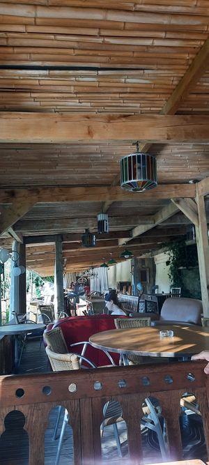 Terrace at Le Robinson in Albi