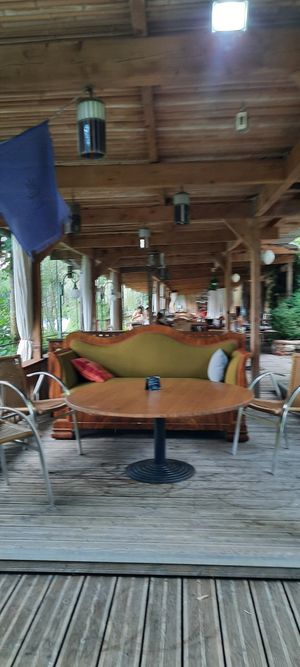 Terrace at Le Robinson in Albi