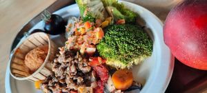 Tasty meal at Le Robinson in Albi