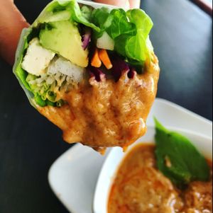 fresh roll at Kale & Quinoa  in Studio City