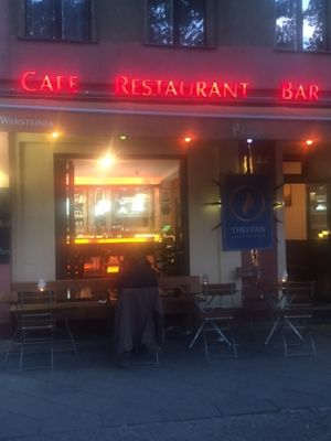 Theepan Restaurant outside at Theepan in Berlin