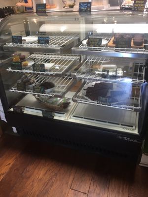 Dirty Brownies💗the raw apple pie looks good as well. at Green Table  in Santa Barbara