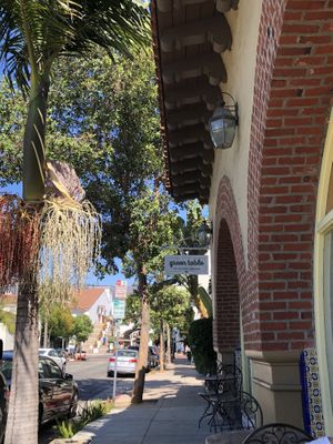 Outside view at Green Table  in Santa Barbara