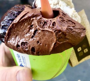 Milk chocolate   at The Gelatist in Rome