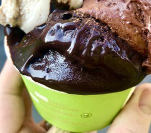 Dark chocolate   at The Gelatist in Rome