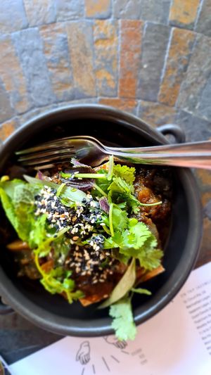 Eggplant and fried tofu at St Cloud Eating House in Hawthorn