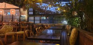 Upstairs outdoor seating (one of three areas).  at St Cloud Eating House in Hawthorn