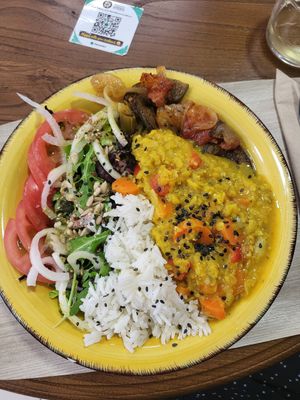 Indian bowl at Ecoespazo Vitriol in Sarria